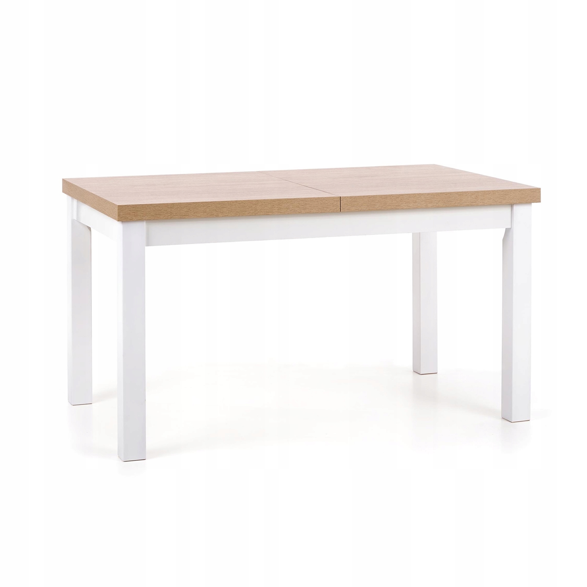 Stół Rozkładany do Salonu TIAGO 140/220x80 Dąb Lancelot Biały Loft Polski Kolor blatu dąb lancelot