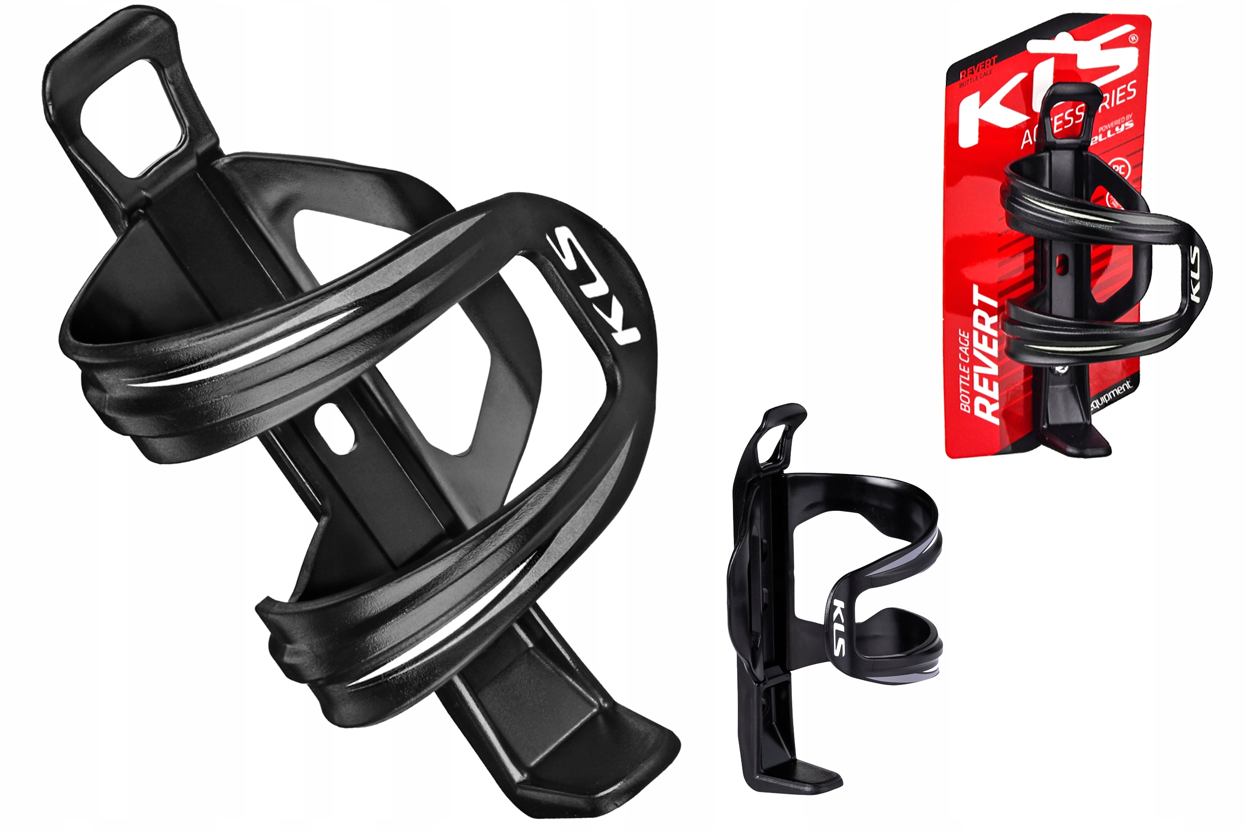 KOSZYK NA BIDON KELLYS KLS REVERT white