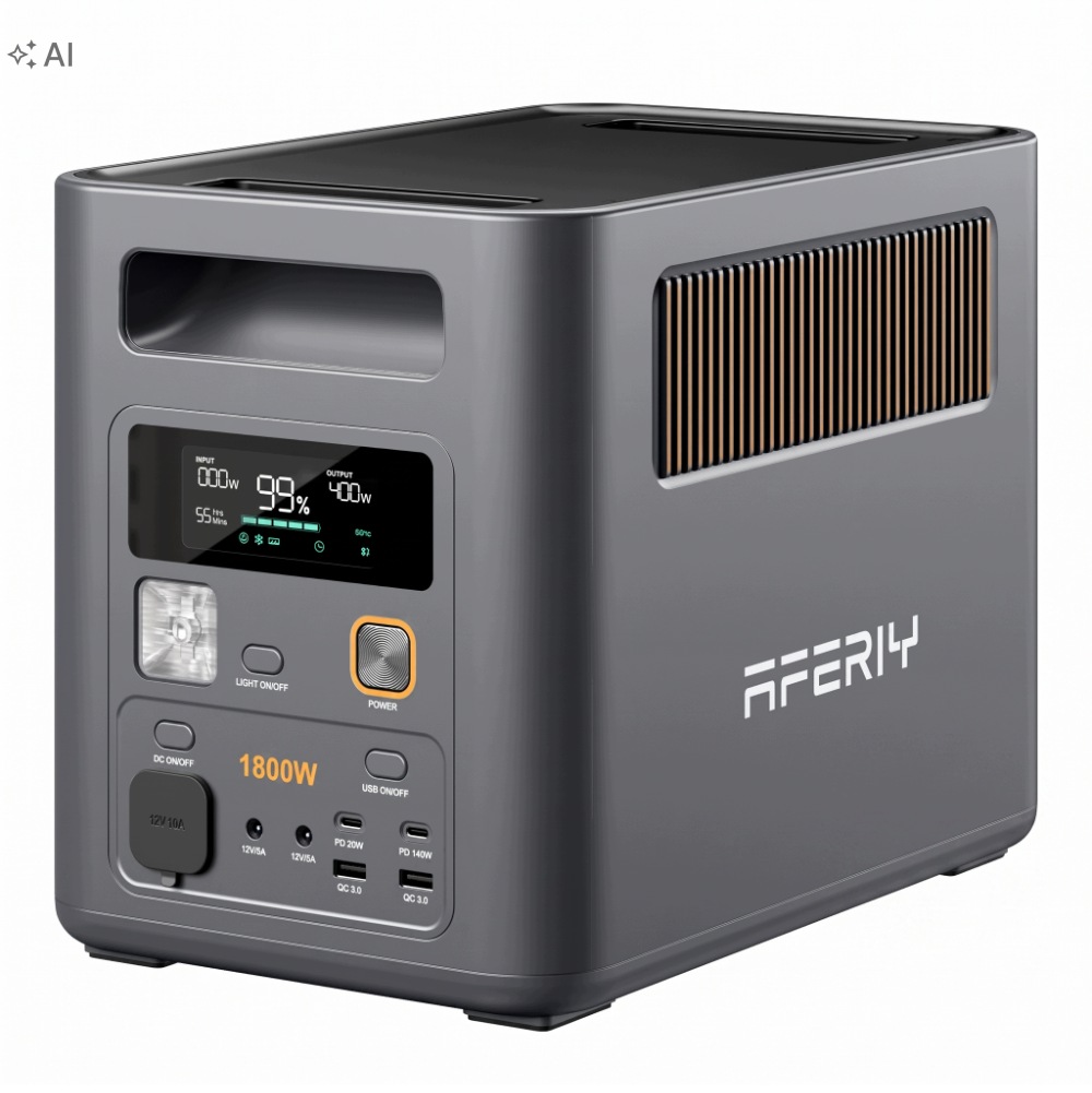 Aferiy Nomad1800 Pro P180 1800W 1024Wh Přenosná Napájecí Stanice