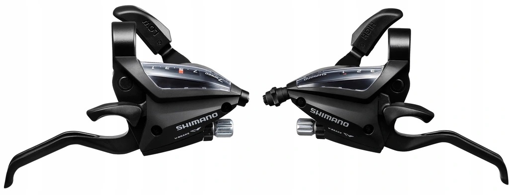 Klamkomanetky Shimano ST-EF500 3x7rz+ Linky Set