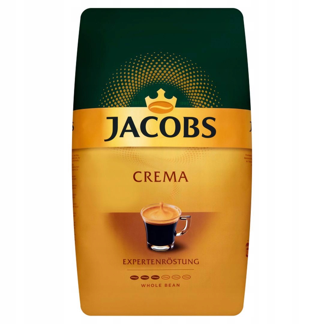 Levně Jacobs Crema Káva zrnková 1 kg