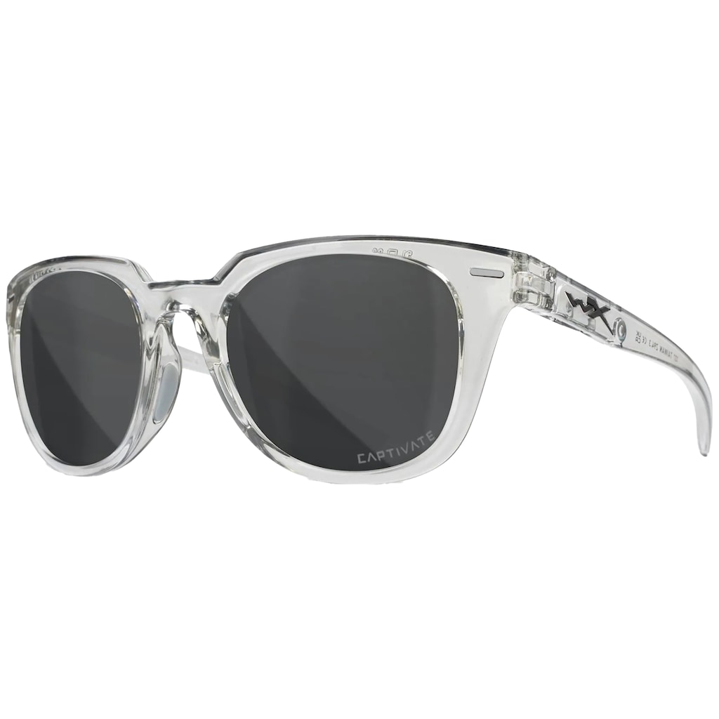 Brýle Wiley X Ultra Captivate Polarized Grey Gloss Crystal Light Grey