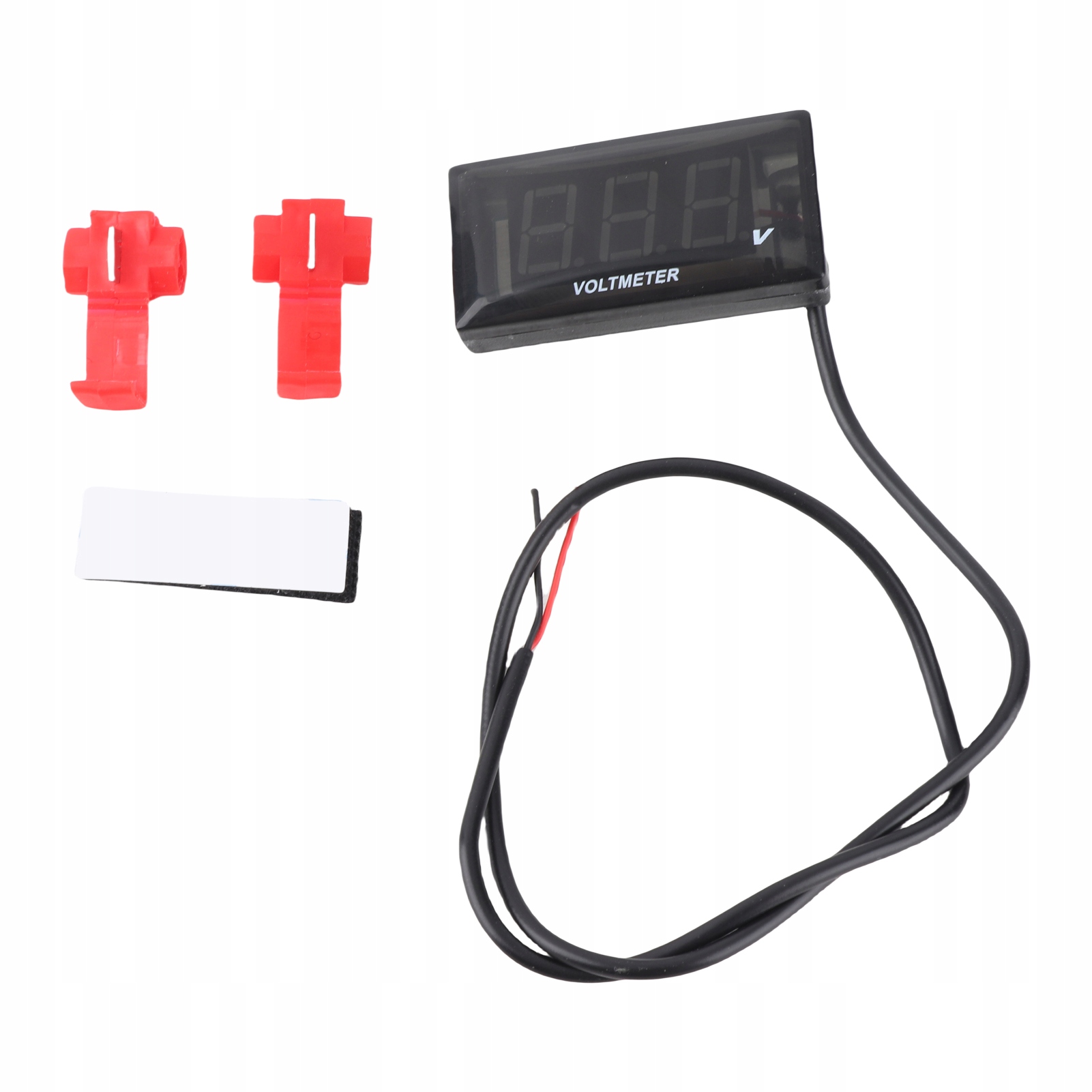 Woltomierz cyfrowy LED KOSO do motocykla, modyfikacja 10-150V