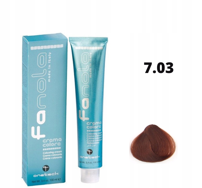 

Fanola Farba do Włosów Kolor 7.03 100ml