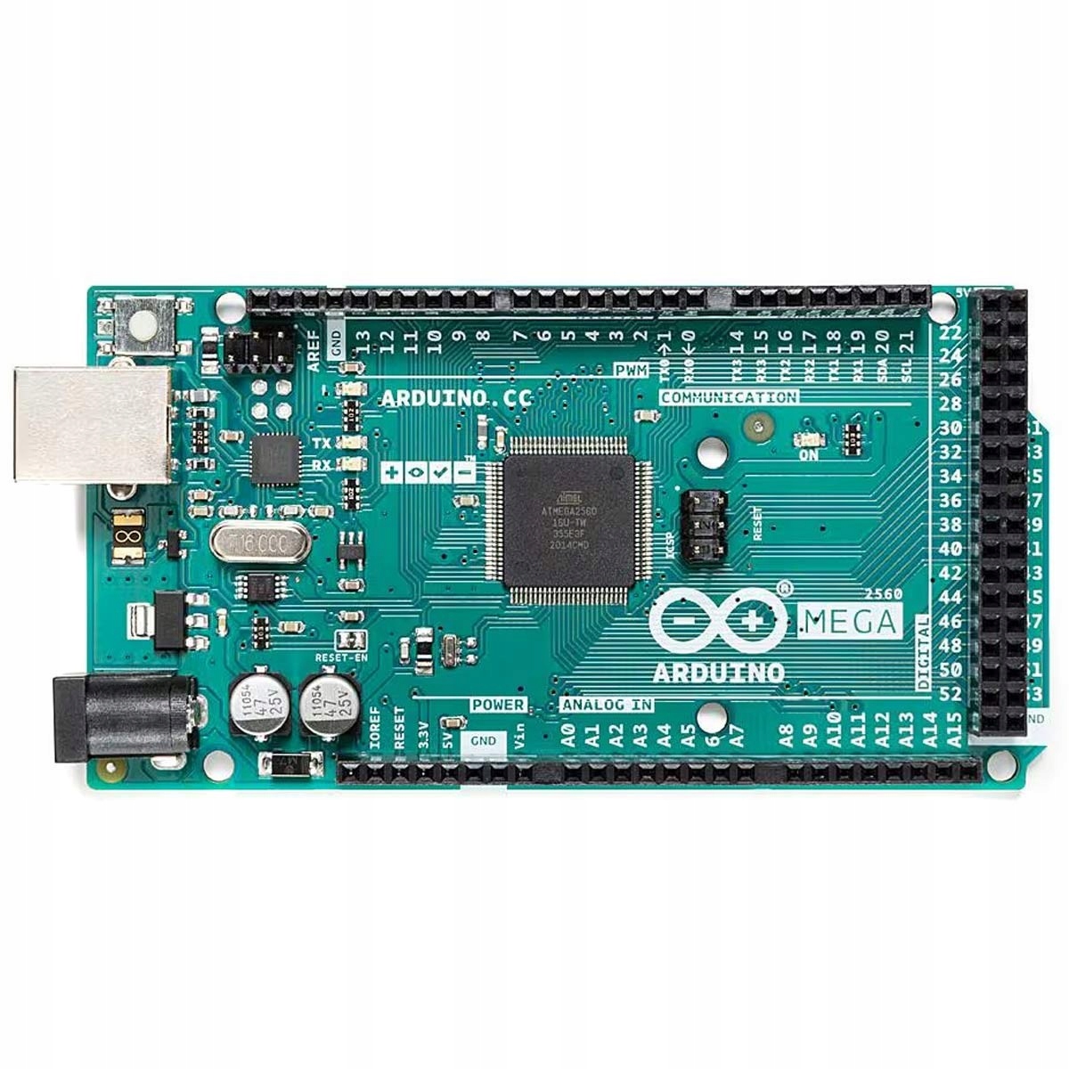 Arduino Mega 2560 Rev3 eredeti A000067 ATmega2560 16MHz Elemet/akkumulátort tartalmaz nem