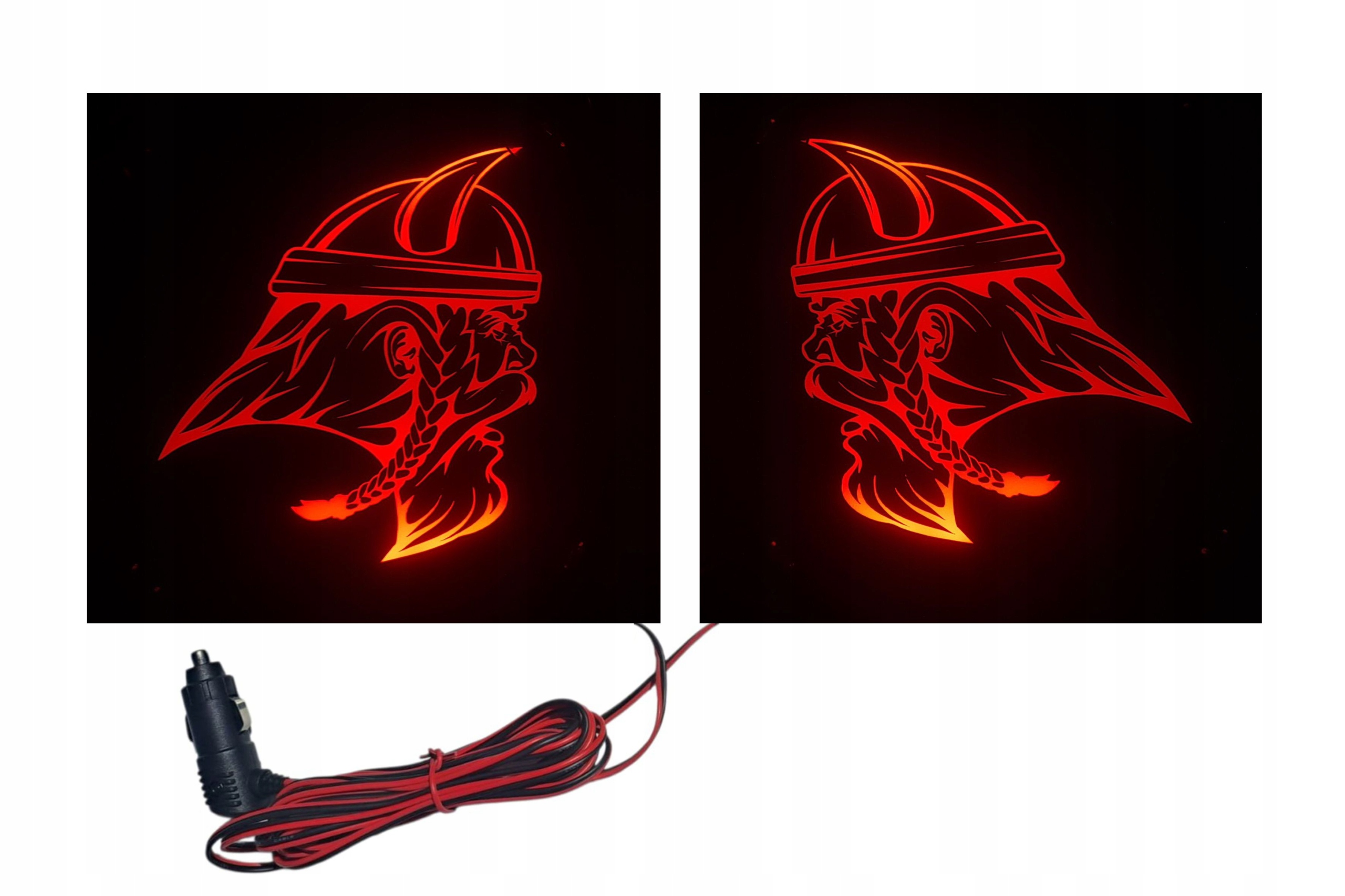 Rohové tabule viking čtverce Led Lightbox pro: scania daf man volvo