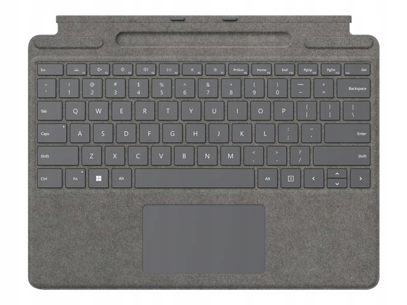 Klawiatura mechaniczna do Microsoft Surface Pro 8/9/X Signature platynowa
