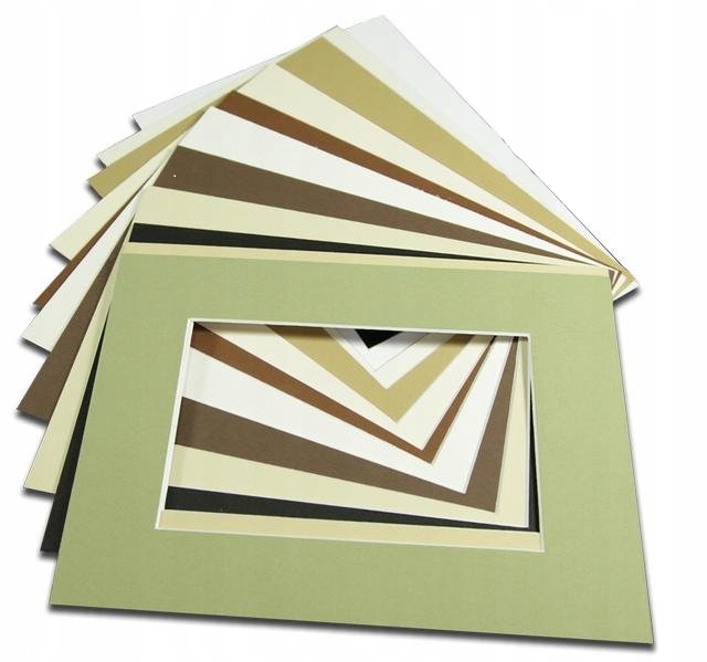 PASSE-PARTOUT ramka kartonowa oprawa zdjęć 30X40 Rózne kolory