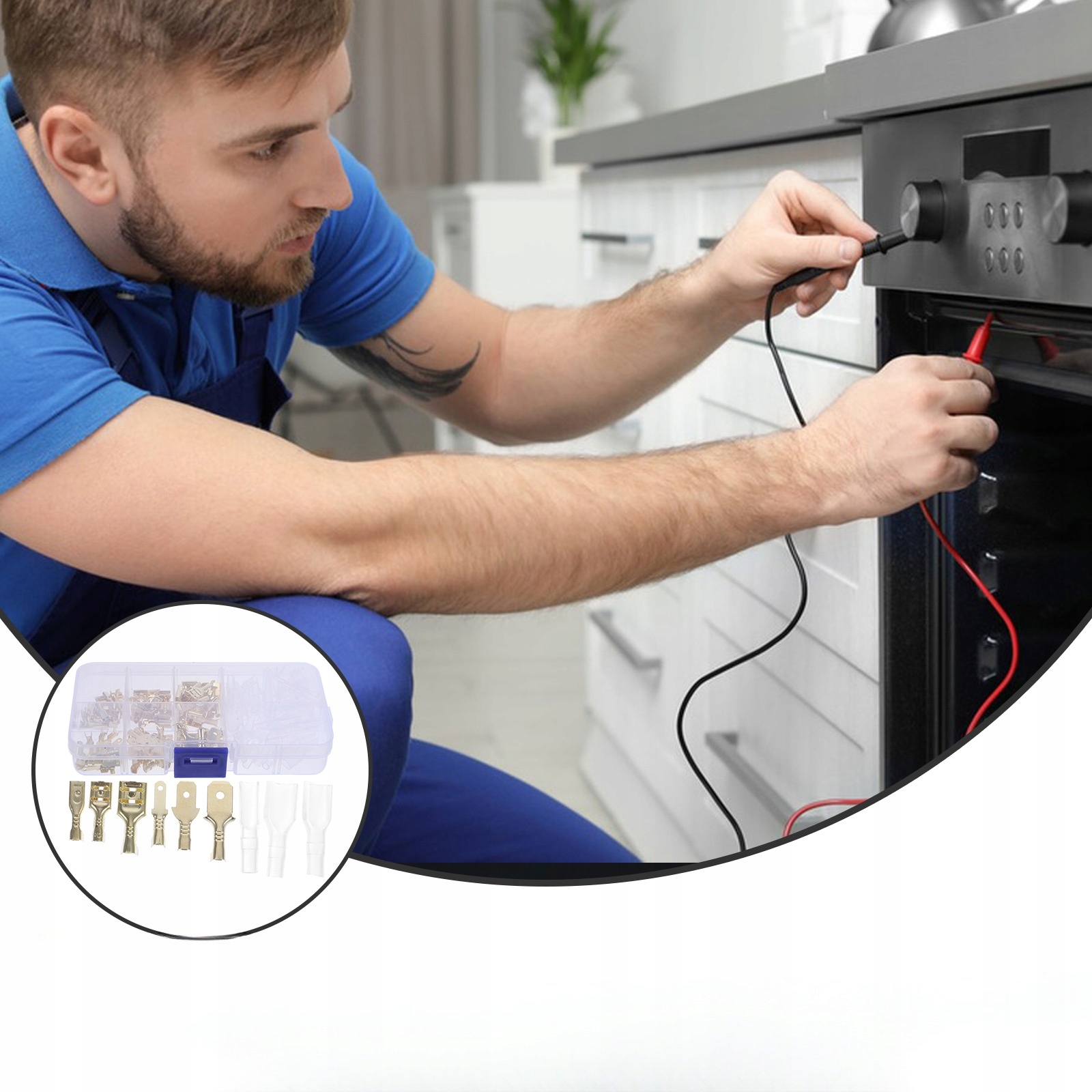 SZYBKOZŁĄCZNE KOŃCÓWKI PRZEWODOWE ZŁĄCZE PŁASZCZOWE Model 53119386