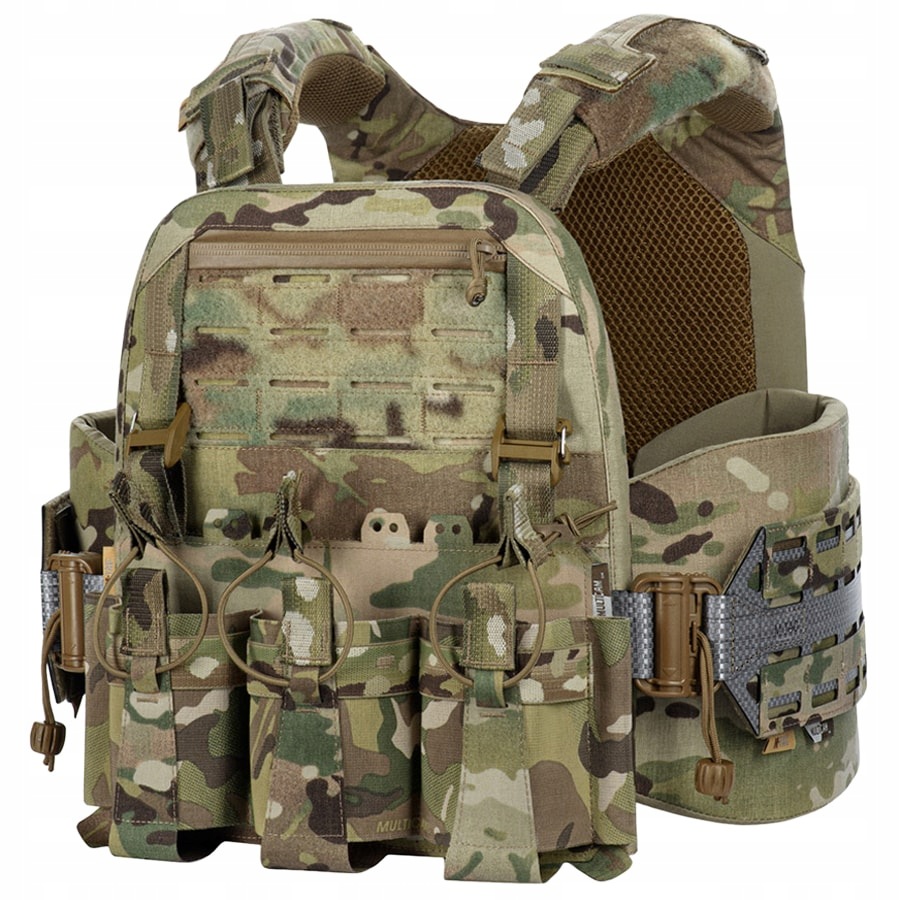 M-Tac Vesta typu Plate Carrier Cuirass Tiger Elite Multicam M/L