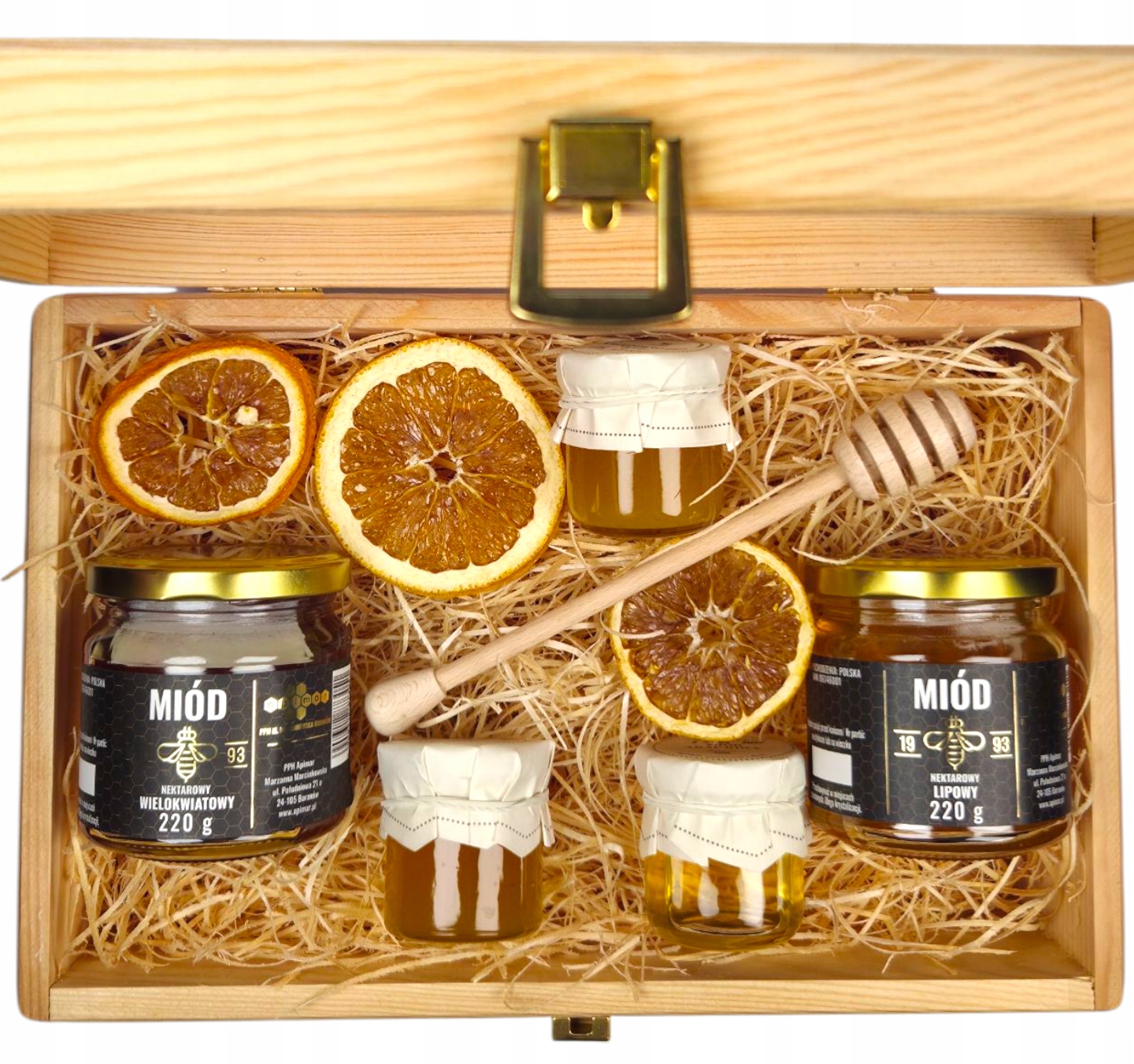 Levně Dárková Krabička Na Svatební Hostina Svatba Narozeniny Sada Medů Naběračka