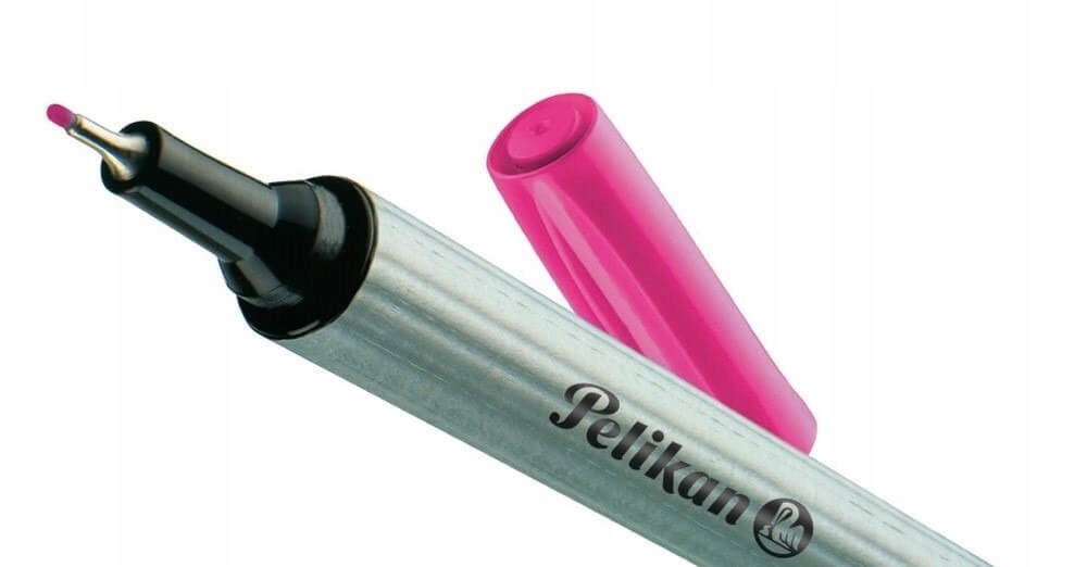 

Cienkopis Fineliner 96, 0,4 mm, różowy, Pelikan