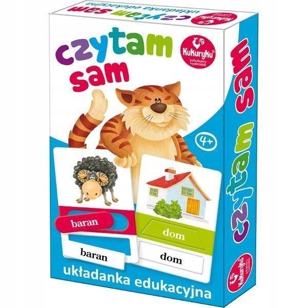 

Czytam sam układanka edukacyjna.