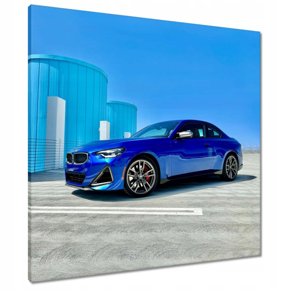Obrazy 70x70 Modré Bmw Auto