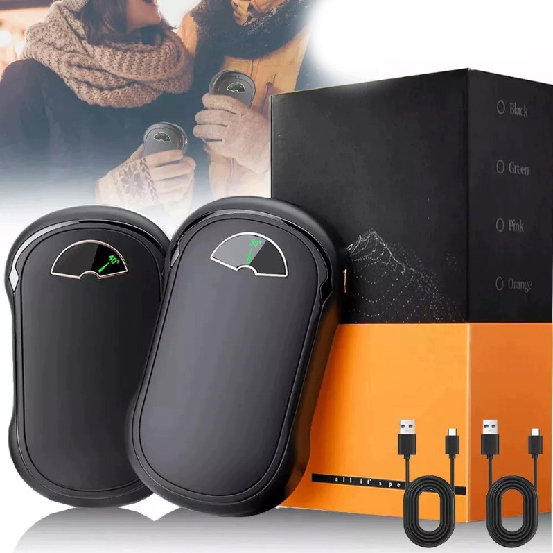 Ohřívač Rukou 2V1 Powerbank 10000MAH Elektrický Rychlé Nabíjení Usb