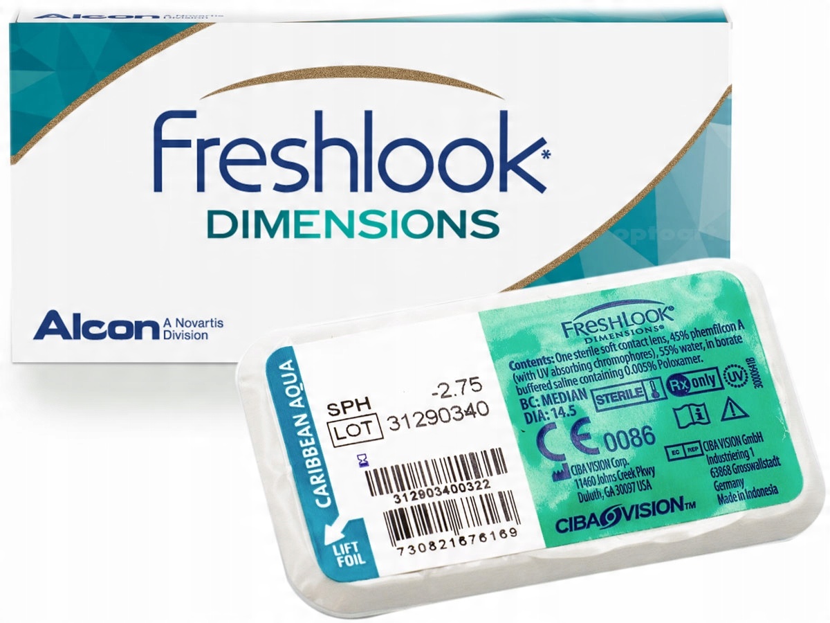 

FreshLOOK Dimensions 2 szt Soczewki Kolorowe