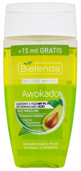 

Bielenda Awokado Dwufazowy płyn do demakijażu oczu
