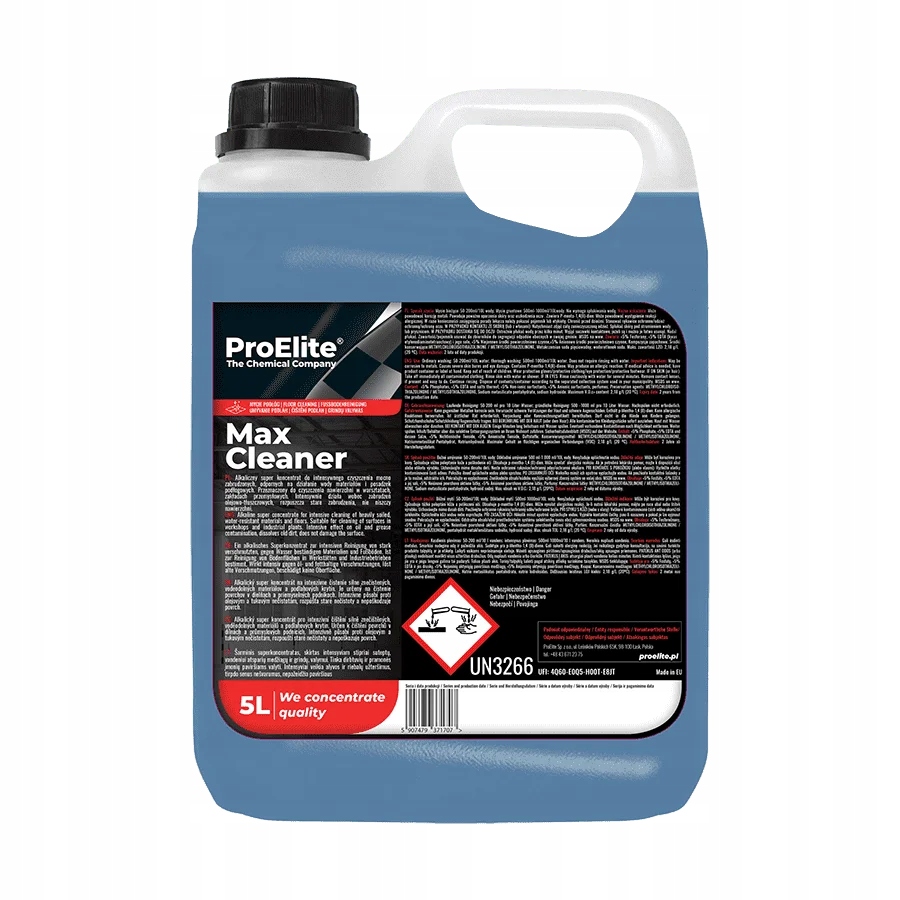 Levně Proelite Max Čistič 5 L Koncentrát Pro Mytí Průmyslových Podlah