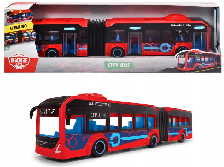 

Dickie Toys Autobus Elektryczny Volvo 40CM 3747015