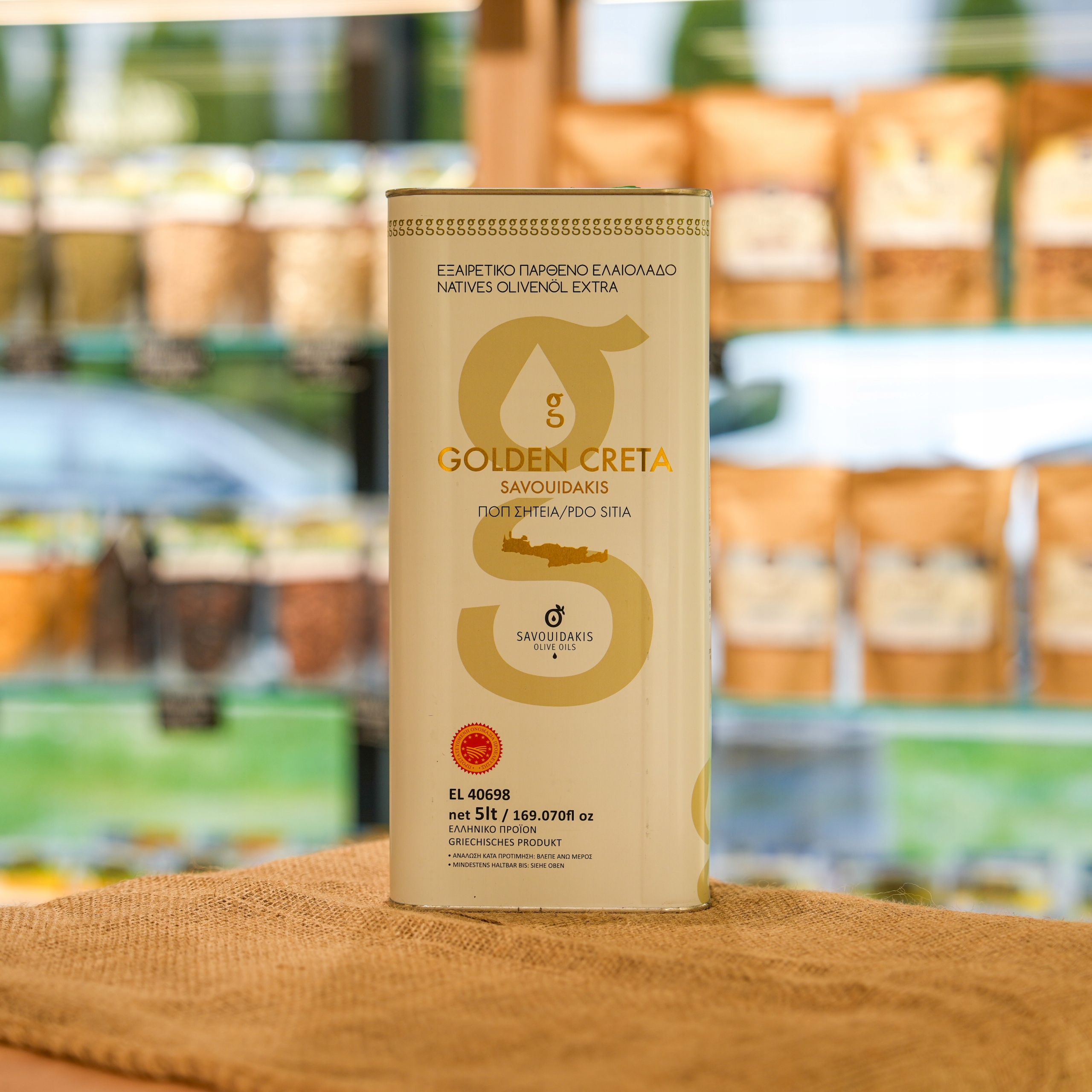Levně Extra panenský olej Golden Creta Savouidaki Pdo Sitia 5L