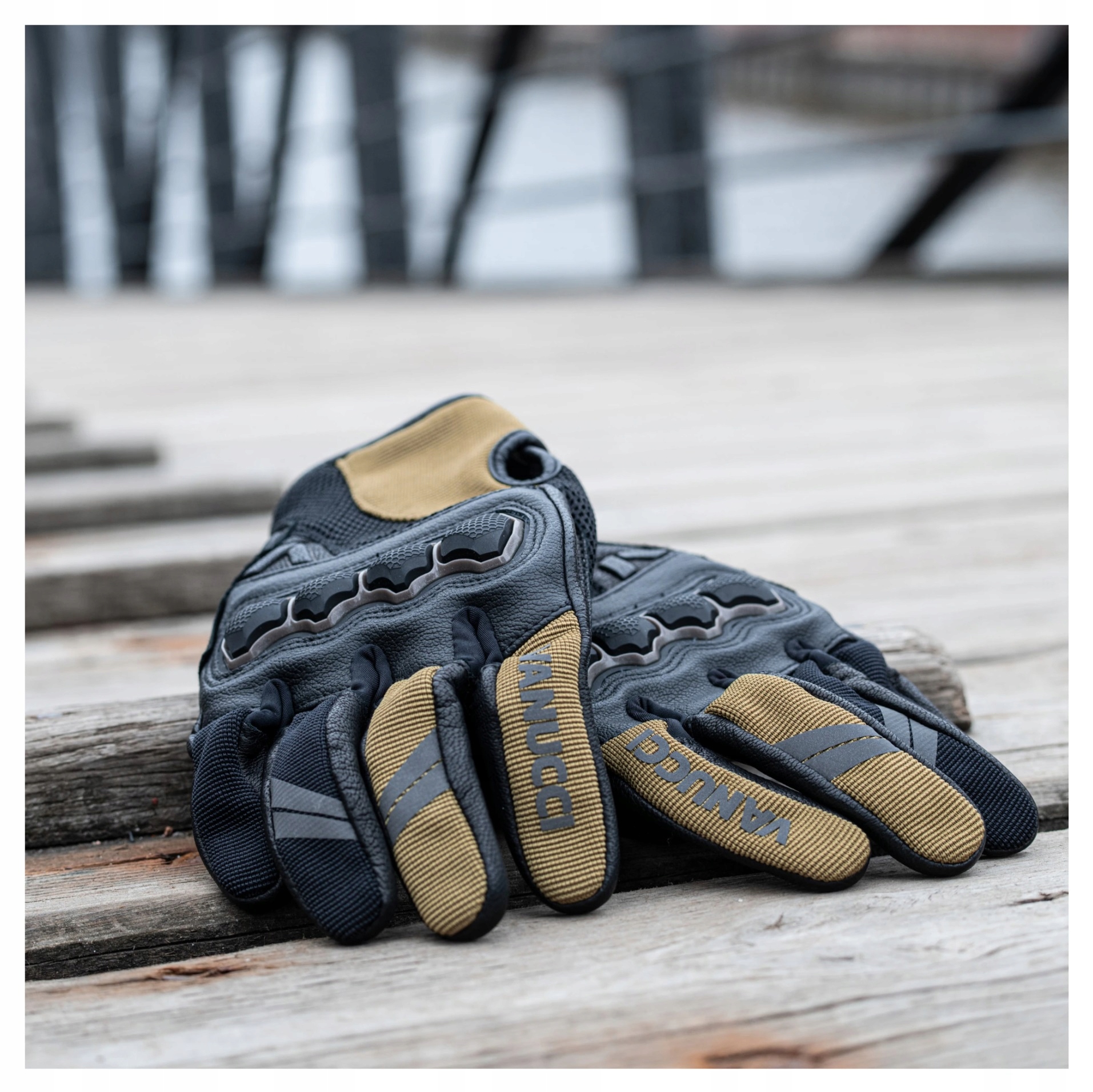 VANUCCI VX-1 Rękawice Motocyklowe Motor BRĄZO Model VX-1