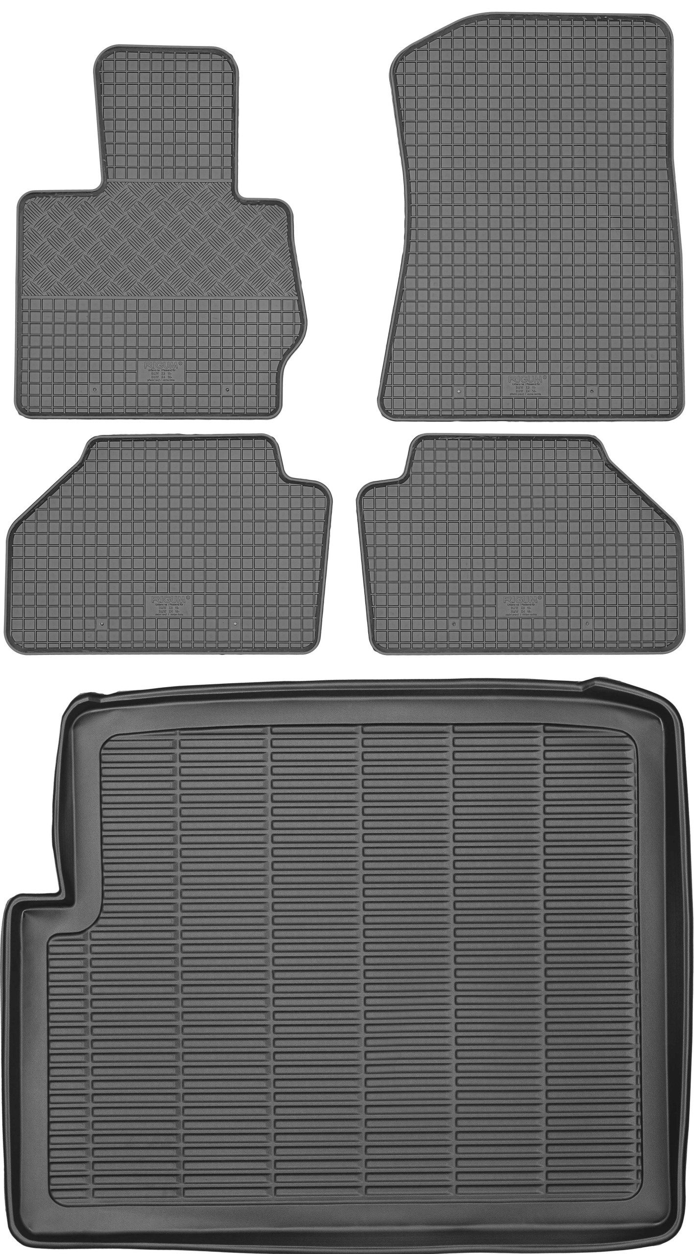Bmw X3 F25 Suv 2011-2017 Set Gumové rohože rohož