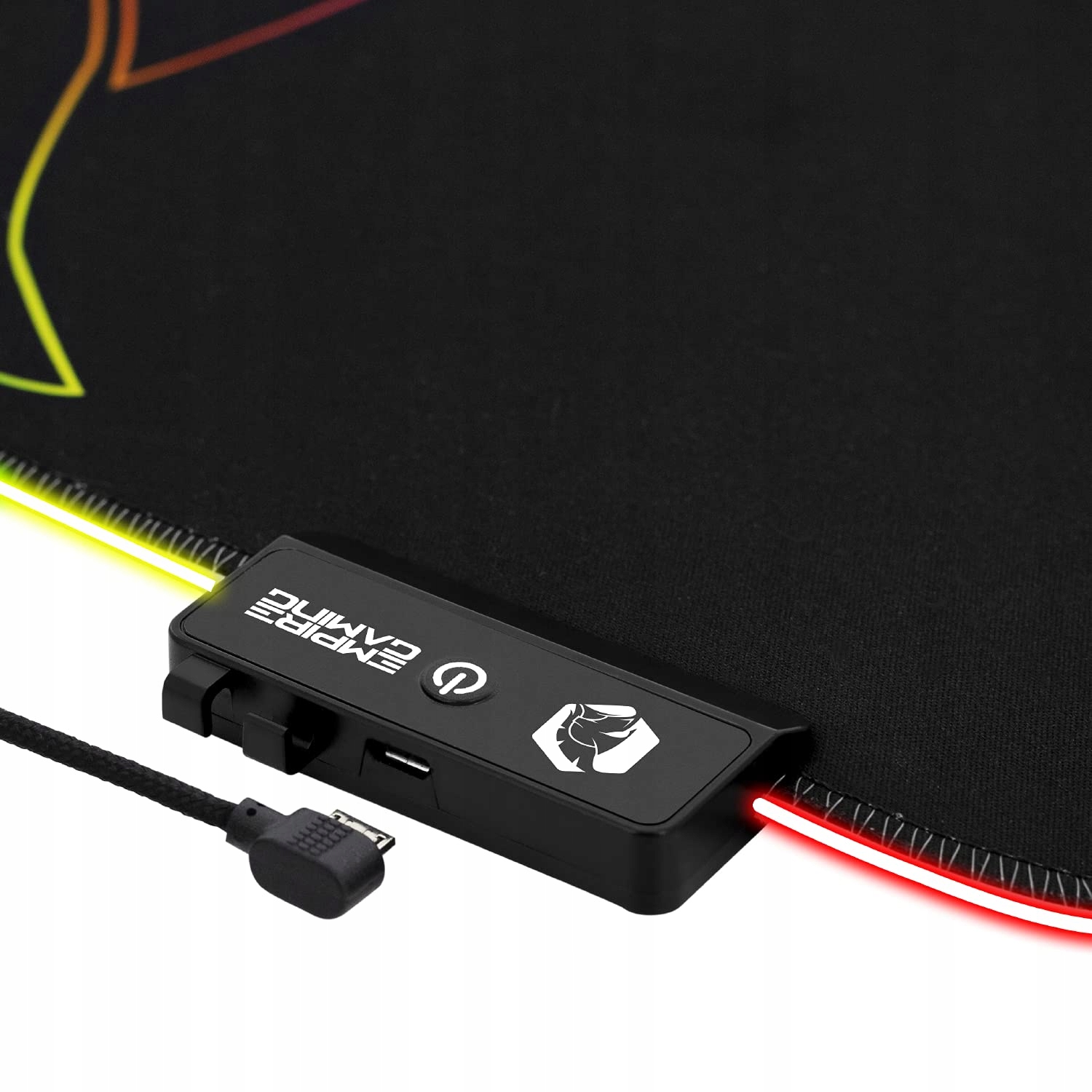 EMPIRE GAMING Podkładka Pod Myszkę RGB 12 Trybów Oświetlenia LED — miniatura 5