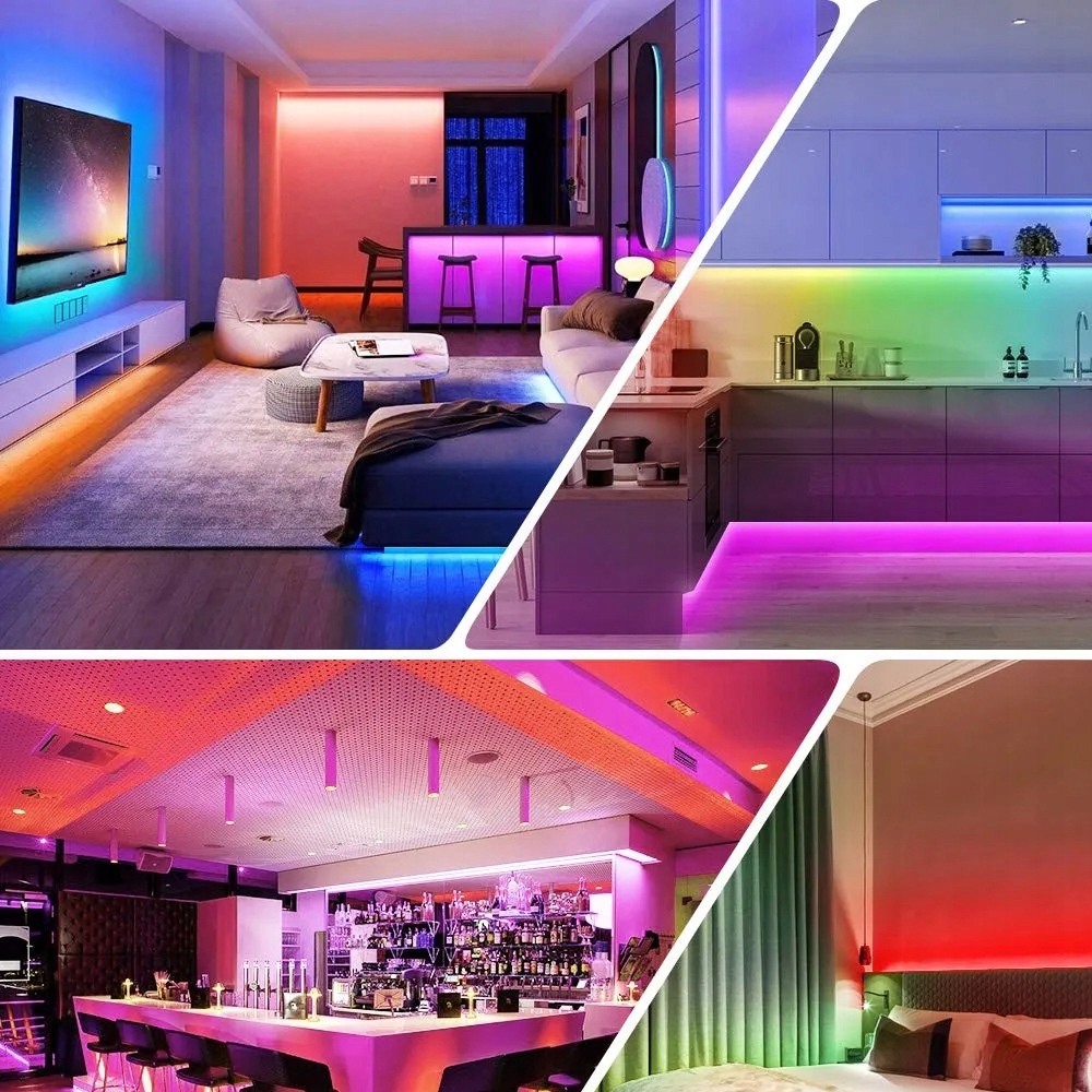 TAŚMA LED 5050 RGB 5M PILOT ZESTAW PREMIUM Długość 5 m