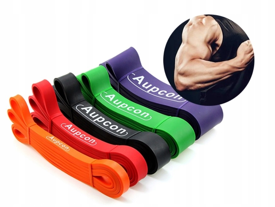 

Zestaw 5 Gum Oporowych Do Ćwiczeń w worku Crossfit