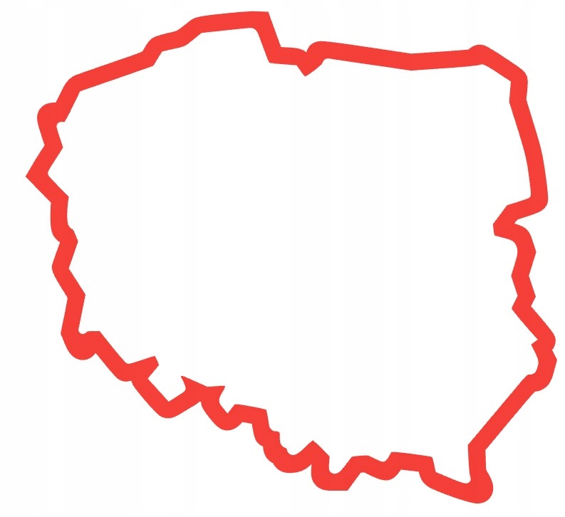 

Foremka wykrawacz ciastek pierników Polska XL 13cm