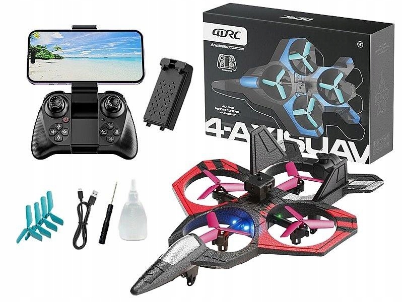 Samolot dron R/C czteroosiowy USB MIX