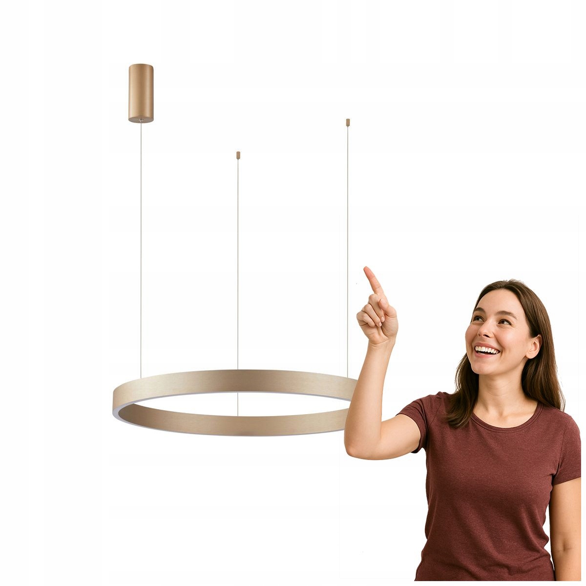Závesná Led lampa Brasco Up Down Italux