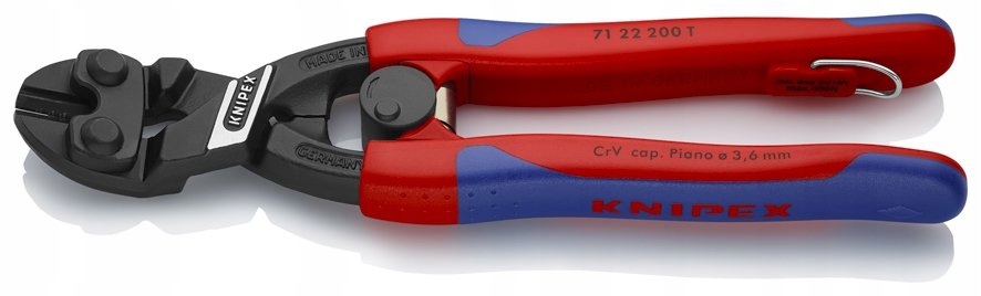 Kompaktní kloubové štípací kleště CoBolt 62 Hrc 71 22 200 T