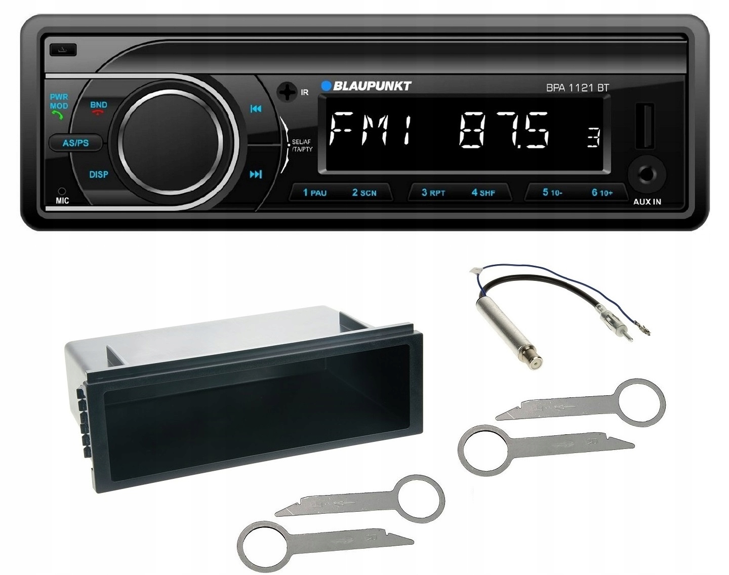 Usb Bluetooth rádio Vw Golf IV 4 Passat Polo Lupo T4 Blaupunkt BPA1121BT