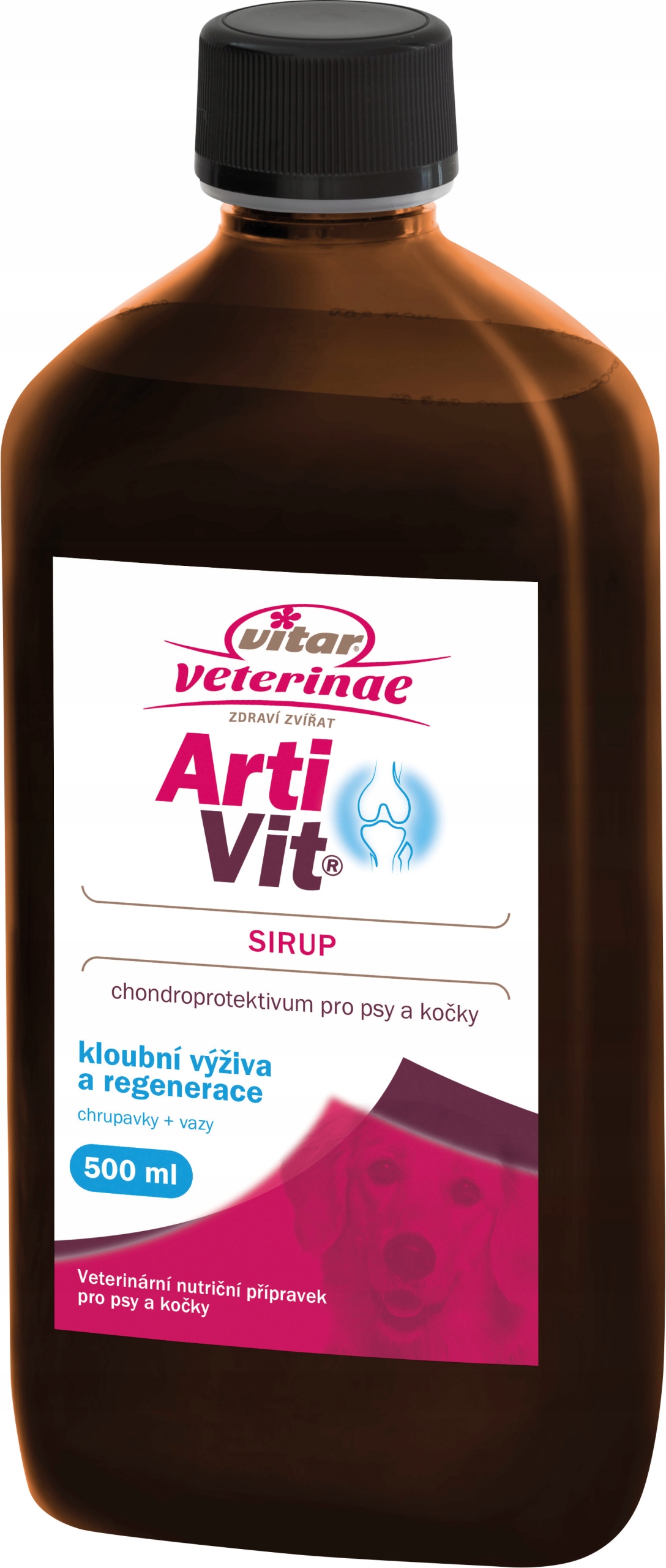 Levně Doplňky pro kočky, pro psa Vitar tekutina 500 ml 650 g 1 ks