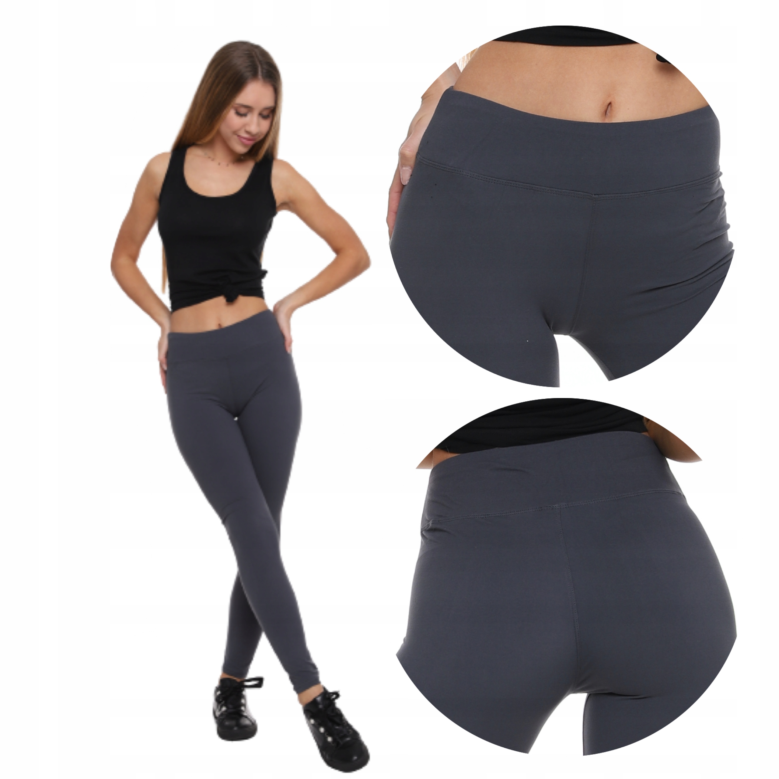 

Legginsy z Wysokim Stanem Kryjące Moraj XXL