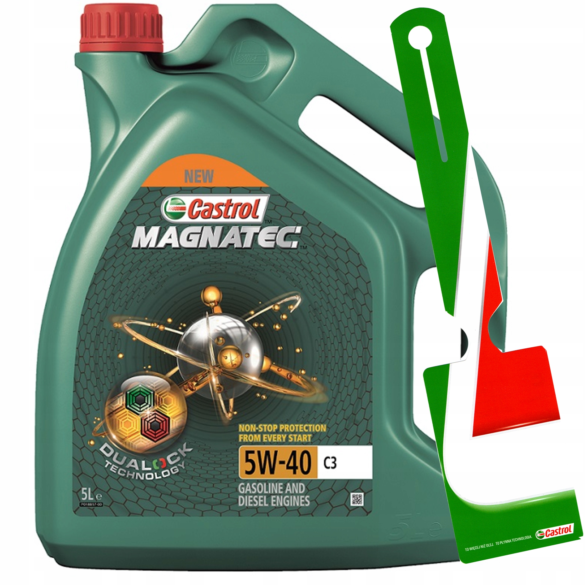 

Castrol Magnatec C3 5W-40 5L Dualock + Zawieszka