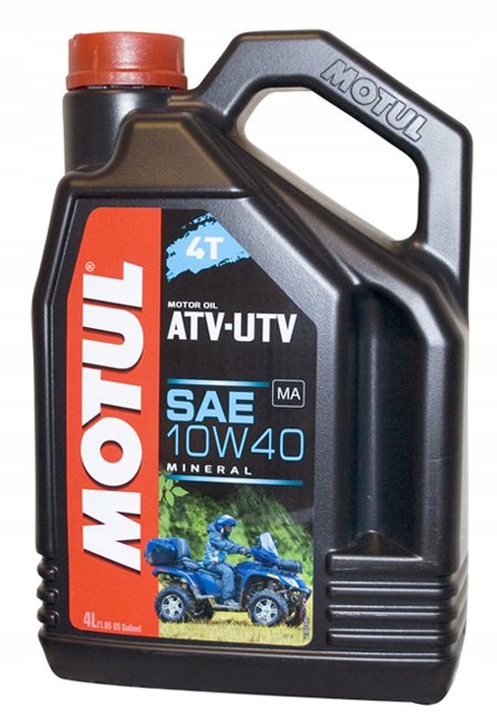 МАСЛО MOTUL ATV UTV 4T 10W40 4L