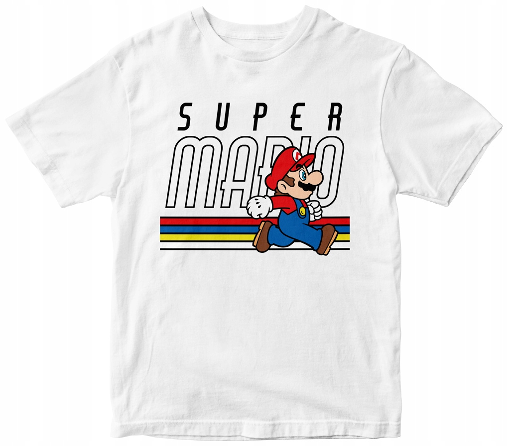 

T-shirt Koszulka Dziecięca 122CM/6L - Super Mario