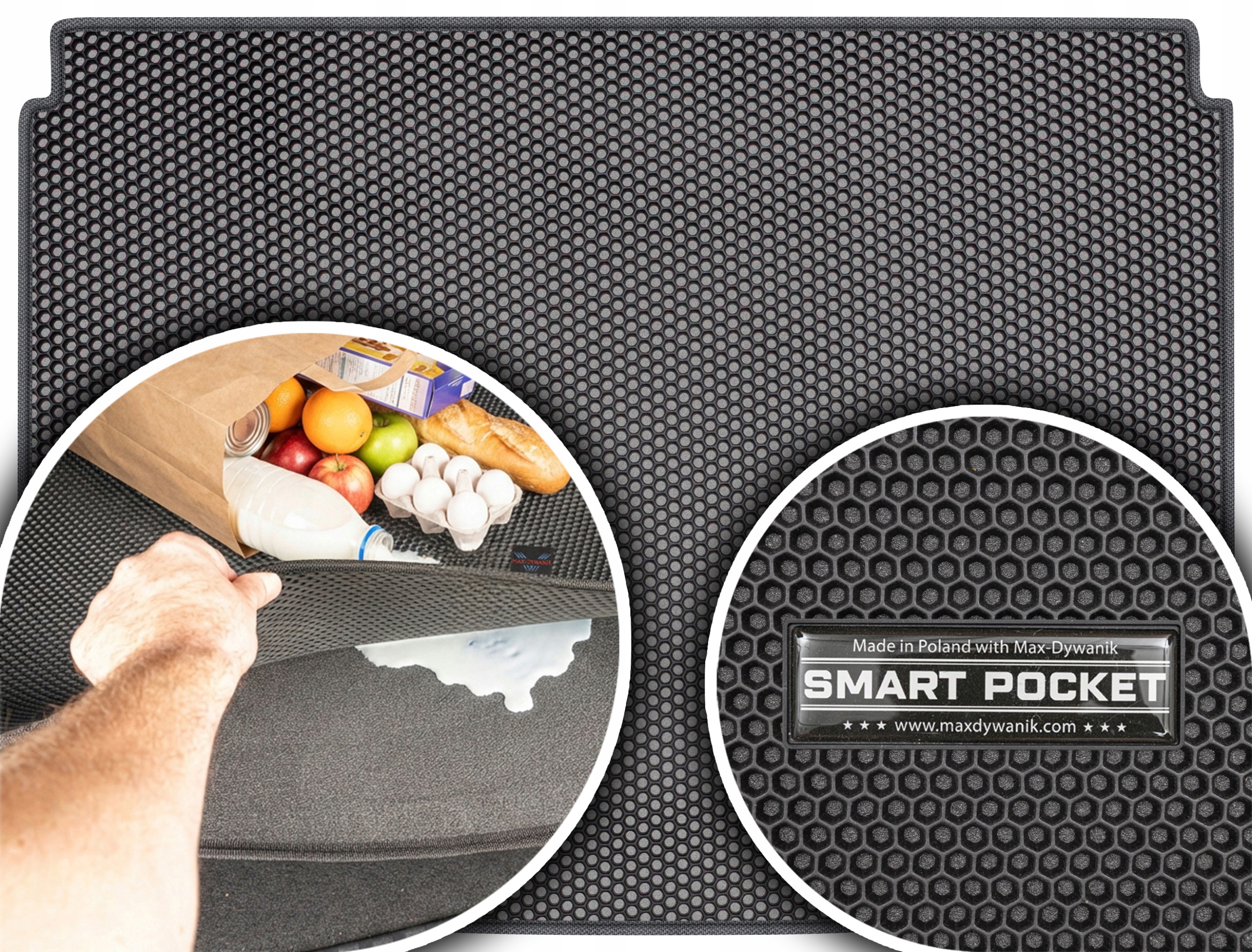 Fiat 500x Crossover 2015-2024 Vložka do zavazadlového prostoru Eva Smart Pocket