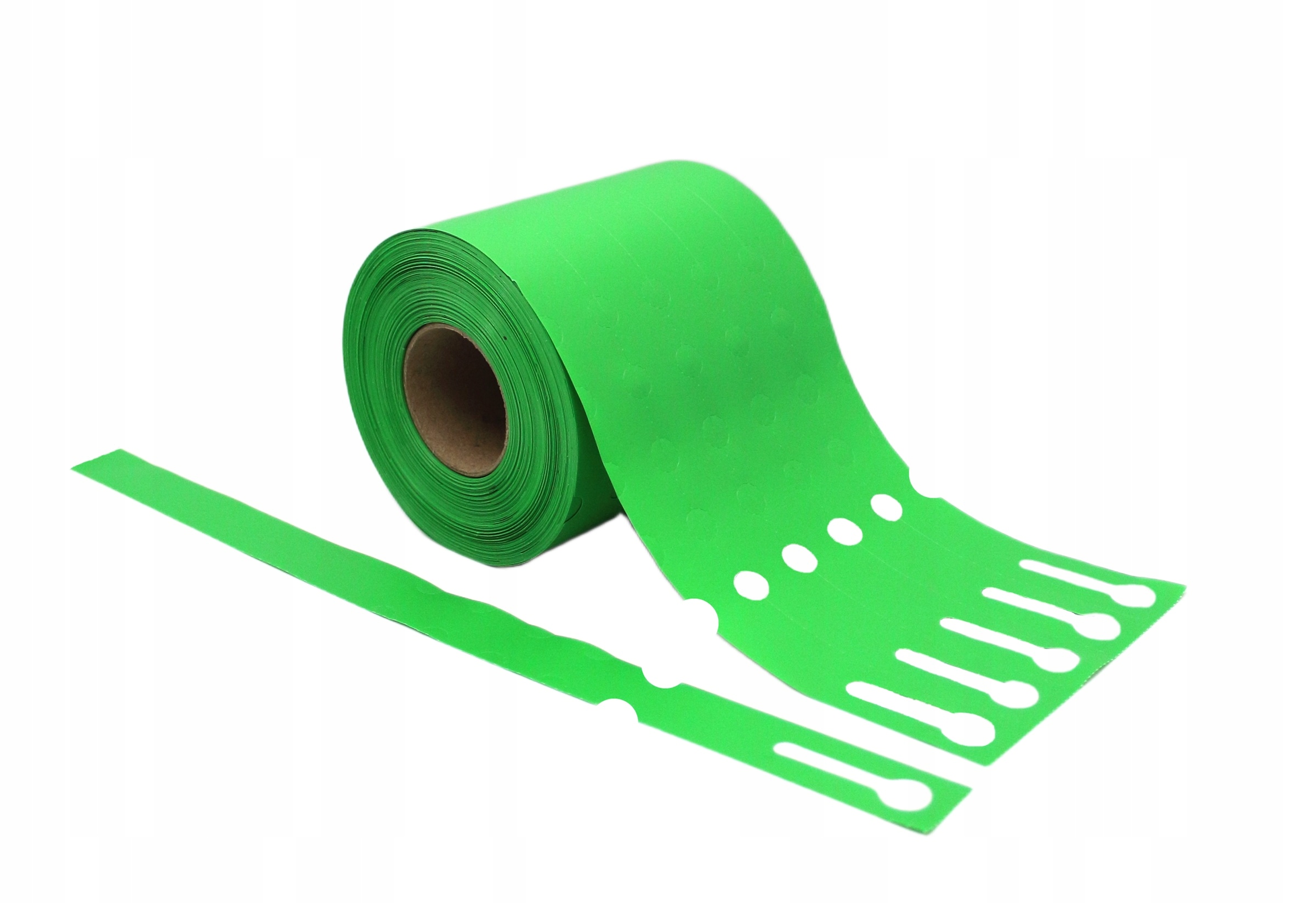 Smyčkové zahradnické/sadové etikety Zelené 327x20 mm (20x327)(60-155)