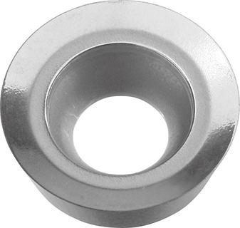 Vyměnitelná řezná deska pro frézování 15°, kladný úhel Rdht 12T3MO