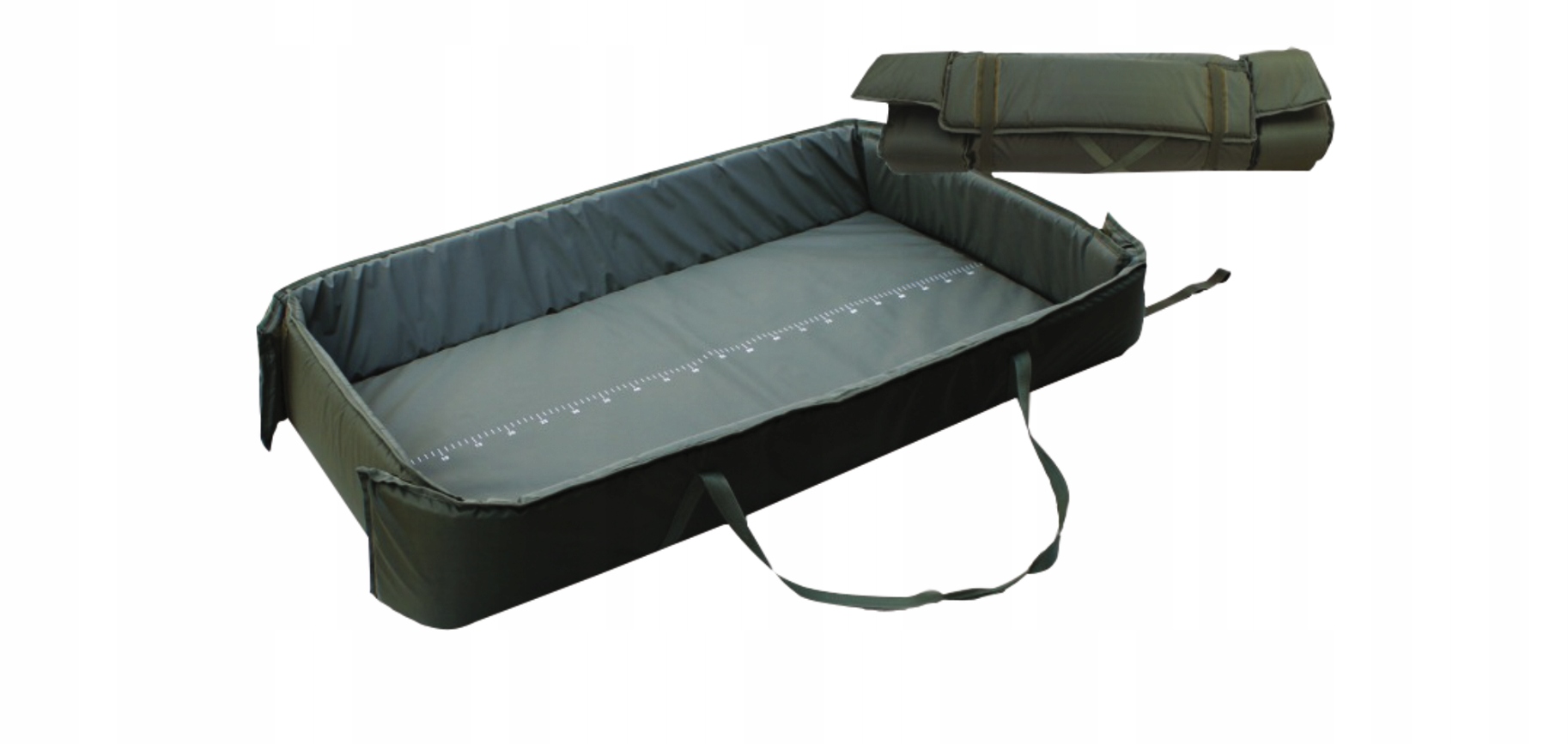 Mistrall Mata Karpiowa Z Gumowanymi Bokami I Miarką 110/64cm