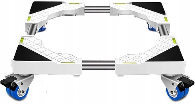 Univerzální podstava pračky s nastavitelnou šířkou, bílá