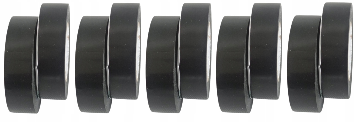 Taśma z Pcv Pvc izolacyjna zestaw 10 szt 19 mm Czarna izolacja