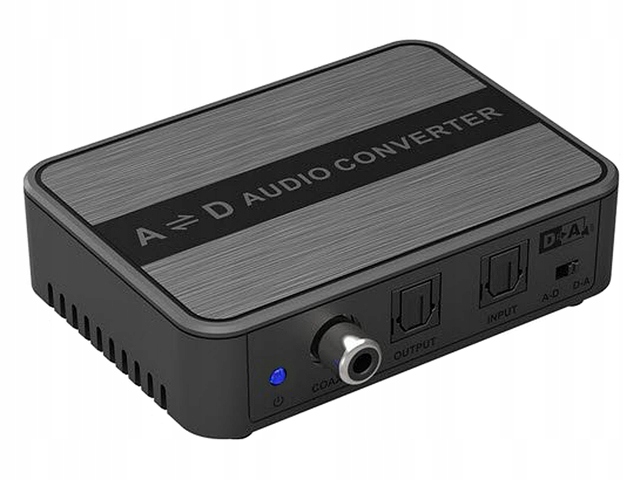 Konwerter dwukierunkowy DAC/ADC ANALOG <-> DIGITAL S/PDIF LENKENG LKV3090