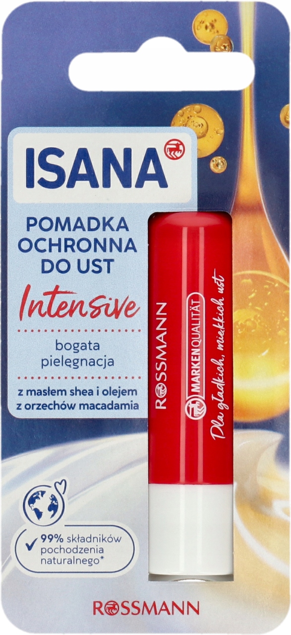 ISANA NAWILŻAJĄCA POMADKA MASŁO SHEA I MACADAMIA