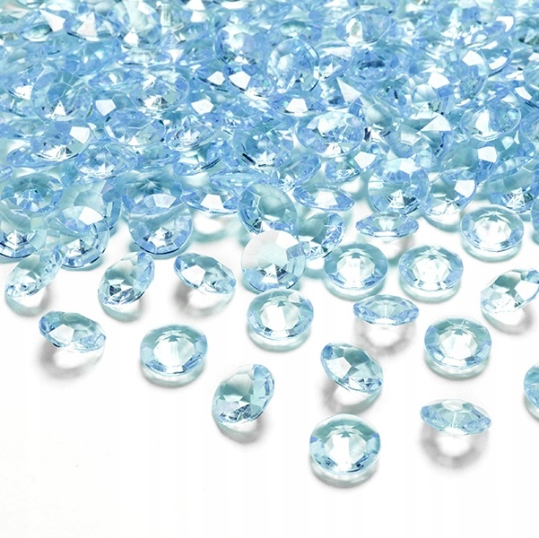 

diamentowe Konfetti na Ślub kryształki 100 szt