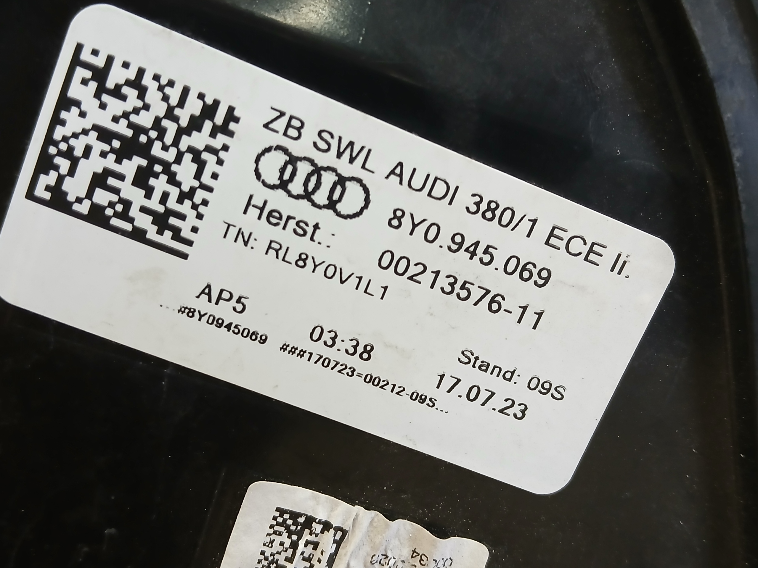 light rear part left AUDI A3 8Y 8Y0945096
