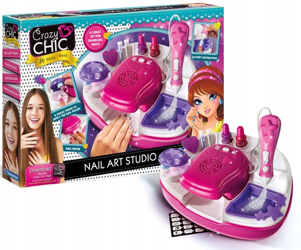

Clementoni 78257 Crazy Chic Studio Paznokci